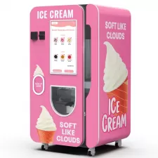 Máquina expendedora de helados inteligente de alta eficiencia de Huaxin - Grado comercial con monitoreo remoto y dispensación rápida de 15 segundos